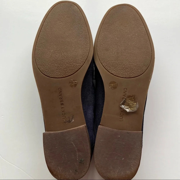 Lucky Brand Chennie Loafer Flats in Blue Womens Size  7.5 - Picture 6 of 11
